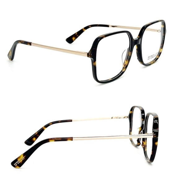 New Derek Lam 10 Crosby Noah Frames Tortoise & Gold Glasses Brown Eyewear main image 5